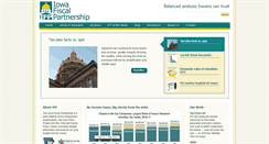 Desktop Screenshot of iowafiscal.org